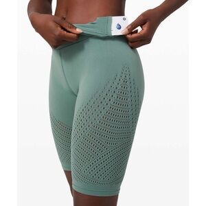 |EUC| LULULEMON Reveal Short Digital Rain Tidewater Teal